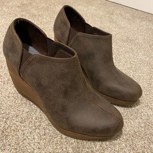 Dr. Scholl’s Brown ‘Harlow’ Wedges